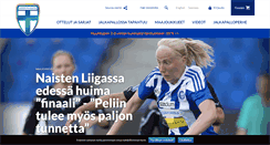 Desktop Screenshot of palloliitto.fi