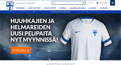 Desktop Screenshot of kauppa.palloliitto.fi
